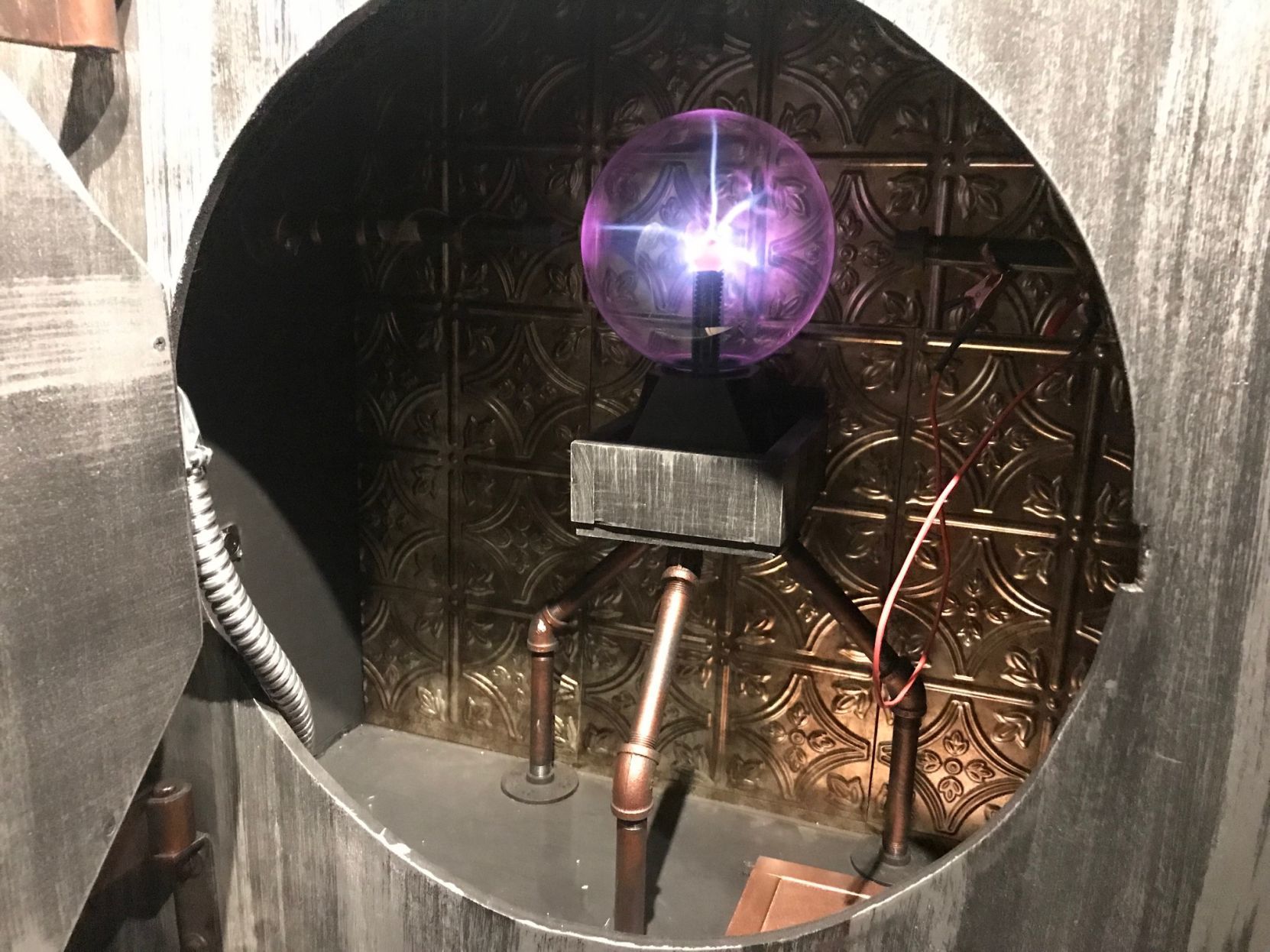 Inside one escape room at Napa's Grape Escape. The business is now open in the Riverpark Shopping Center.